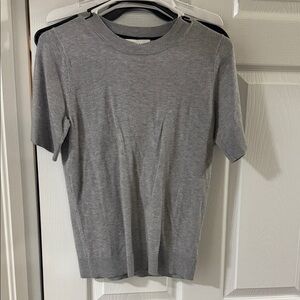 Gray Crew Neck Sweater